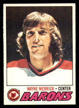 1977-78 O-Pee-Chee #176 Wayne Merrick Ex-Mint 