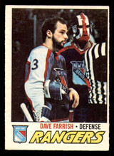1977-78 O-Pee-Chee #179 Dave Farrish Excellent+ RC Rookie 1977-78 O-Pee-Chee #179 Dave Farrish Excellent+ RC Rookie