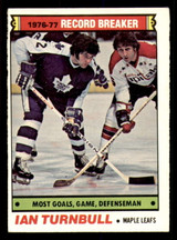 1977-78 O-Pee-Chee #215 Ian Turnbull RB Excellent+ 1977-78 O-Pee-Chee #215 Ian Turnbull RB Excellent+