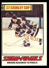 1977-78 O-Pee-Chee #263 Stanley Cup Semi-Finals Ex-Mint 