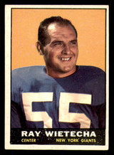 1961 Topps #89 Ray Wietecha Excellent+  ID: 384747