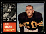 1962 Topps #135 John Reger VG-EX SP 