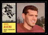 1962 Topps #171 John Aveni Excellent+ SP  ID: 384804