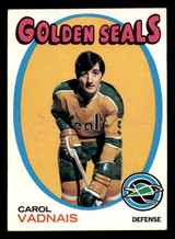 1971-72 Topps #46 Carol Vadnais Ex-Mint ID: 384900 1971-72 Topps #46 Carol Vadnais Ex-Mint ID: 384900