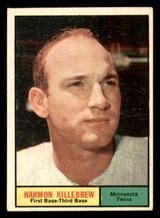 1961 Topps #80 Harmon Killebrew Excellent+ Set Break 1961 Topps #80 Harmon Killebrew Excellent+ Set Break