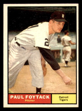 1961 Topps #171 Paul Foytack Ex-Mint Set Break 1961 Topps #171 Paul Foytack Ex-Mint Set Break
