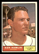 1961 Topps #263 Ken Hamlin Ex-Mint Set Break 1961 Topps #263 Ken Hamlin Ex-Mint Set Break