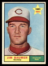 1961 Topps #292 Jim Baumer Ex-Mint RC Rookie Set Break 1961 Topps #292 Jim Baumer Ex-Mint RC Rookie Set Break