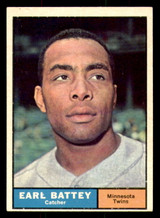 1961 Topps #315 Earl Battey Ex-Mint Set Break 