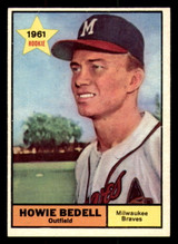 1961 Topps #353 Howie Bedell Near Mint RC Rookie Set Break 1961 Topps #353 Howie Bedell Near Mint RC Rookie Set Break