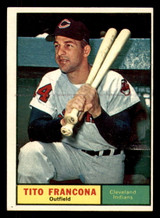 1961 Topps #503 Tito Francona Ex-Mint Set Break 1961 Topps #503 Tito Francona Ex-Mint Set Break