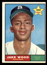 1961 Topps #514 Jake Wood Ex-Mint RC Rookie Set Break 