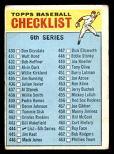 1966 Topps #444 Checklist 430-506 VG-EX 