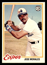 1978 O-Pee-Chee #63 Jose Morales Near Mint+ ID: 385184 1978 O-Pee-Chee #63 Jose Morales Near Mint+ ID: 385184
