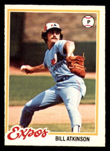 1978 O-Pee-Chee #144 Bill Atkinson Near Mint 1978 O-Pee-Chee #144 Bill Atkinson Near Mint