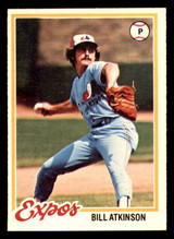 1978 O-Pee-Chee #144 Bill Atkinson Ex-Mint 