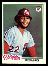 1978 O-Pee-Chee #156 Bake McBride Ex-Mint 1978 O-Pee-Chee #156 Bake McBride Ex-Mint