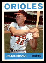 1964 Topps #399 Jackie Brandt Excellent ID: 386176 1964 Topps #399 Jackie Brandt Excellent ID: 386176