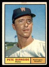 1961 Topps #507 Pete Burnside Excellent  ID: 386804