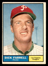 1961 Topps #522 Dick Farrell UER Excellent  ID: 386845