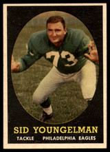 1958 Topps #24 Sid Youngelman UER NM+ ID: 125922 1958 Topps #24 Sid Youngelman UER NM+ ID: 125922