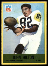 1967 Philadelphia #151 John Hilton Near Mint RC Rookie 1967 Philadelphia #151 John Hilton Near Mint RC Rookie