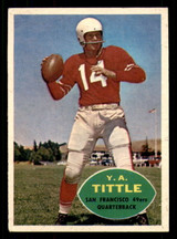 1960 Topps #113 Y. A. Tittle Excellent+ 