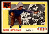 1955 Topps All American #24 Ken Strong Excellent 