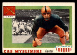 1955 Topps All American #25 Cas Myslinski VG-EX SP 1955 Topps All American #25 Cas Myslinski VG-EX SP