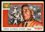 1955 Topps All American #38 Amos Stagg VG-EX RC Rookie 1955 Topps All American #38 Amos Stagg VG-EX RC Rookie