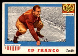 1955 Topps All American #58 Ed Franco Excellent 