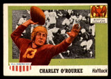 1955 Topps All American #90 Charley O'Rourke Miscut ID:387214