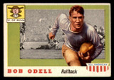 1955 Topps All American #91 Bob Odell UER Excellent 1955 Topps All American #91 Bob Odell UER Excellent