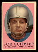 1958 Topps #3 Joe Schmidt Very Good ID: 387232 1958 Topps #3 Joe Schmidt Very Good ID: 387232