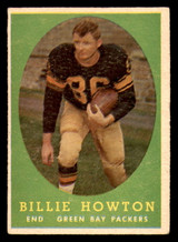 1958 Topps #6 Bill Howton UER Very Good  ID: 387241