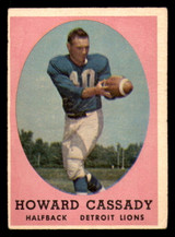 1958 Topps #7 Howard Cassady Very Good  ID: 387243