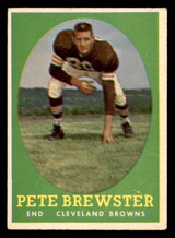 1958 Topps #11 Pete Brewster Excellent  ID: 387248