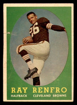 1958 Topps #17 Ray Renfro Poor ID: 387266 1958 Topps #17 Ray Renfro Poor ID: 387266