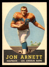1958 Topps #20 Jon Arnett Excellent+ RC Rookie ID: 387271 1958 Topps #20 Jon Arnett Excellent+ RC Rookie ID: 387271