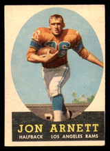 1958 Topps #20 Jon Arnett VG-EX RC Rookie 