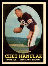 1958 Topps #45 Chet Hanulak Ex-Mint  ID: 387334