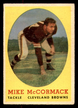 1958 Topps #59 Mike McCormack VG-EX 