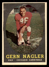 1958 Topps #60 Gern Nagler Ex-Mint  ID: 387375