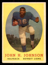 1958 Topps #75 John Henry Johnson Excellent  ID: 387408