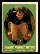 1958 Topps #77 Frank Varrichione Poor 1958 Topps #77 Frank Varrichione Poor
