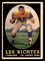 1958 Topps #105 Les Richter G-VG 