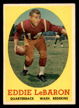 1958 Topps #112 Eddie LeBaron Ex-Mint  ID: 387494