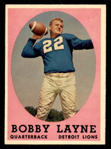1958 Topps #2 Bobby Layne Ex-Mint  ID: 387542