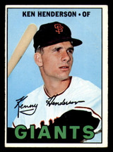 1967 Topps #383 Ken Henderson DP Very Good ID: 387580 1967 Topps #383 Ken Henderson DP Very Good ID: 387580