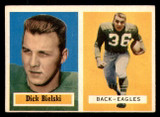 1957 Topps #13 Dick Bielski Excellent  ID: 388122